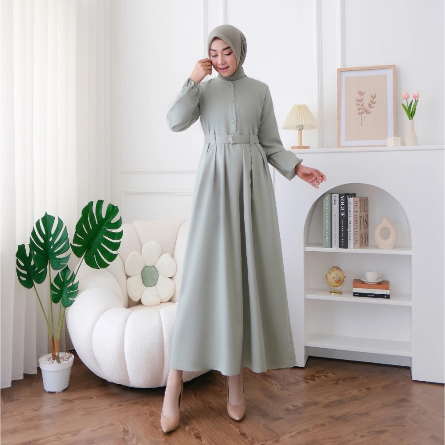Baju Gamis Muslim Mona