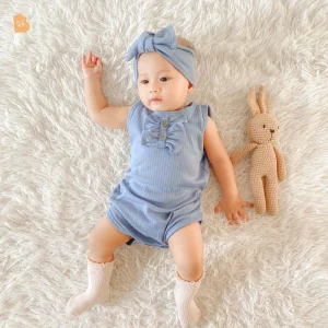 Set Dress Bayi Motif
