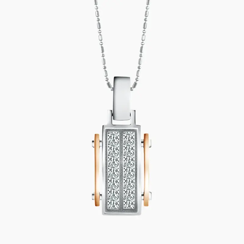 Two Tone Prince Pendant